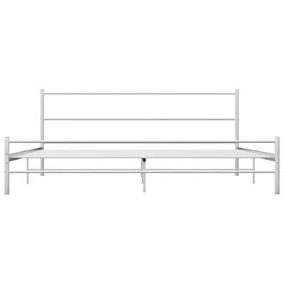 Bedframe metaal wit 160x200 cm