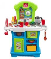 Step2 Speelgoedkeuken Little Cooks Kitchen 86 cm blauw - thumbnail