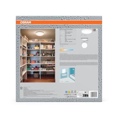 OSRAM HOMELIGHTING Orbis IP44 Sensor 400mm 25W 4099854448140 LED-buitenlamp met bewegingsmelder (wand) 25.00 W Wit