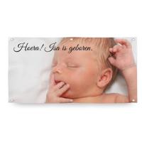 Spandoek bedrukken - 120 x 60 cm - thumbnail