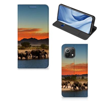 Xiaomi 11 Lite NE 5G | Mi 11 Lite | Hoesje maken | Olifanten