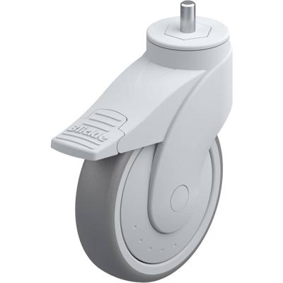 Blickle LWG-TPA 126KF-FI-GS10 Zwenkwiel met rem Wieldiameter: 125 mm Draagvermogen (max.): 110 kg 1 stuk(s)