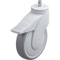 Blickle LWG-TPA 126KF-FI-GS10 Zwenkwiel met rem Wieldiameter: 125 mm Draagvermogen (max.): 110 kg 1 stuk(s) - thumbnail