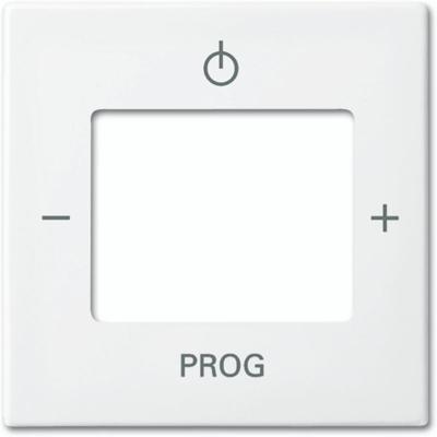 Busch-Jaeger Busch-balance SI afdekking voor multimedia/communicatiedraagring, wit