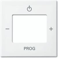 Busch-Jaeger Busch-balance SI afdekking voor multimedia/communicatiedraagring, wit - thumbnail