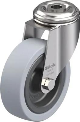 Blickle LKRXA-VPA 101G Zwenkwiel Wieldiameter: 100 mm Draagvermogen (max.): 110 kg 1 stuk(s)