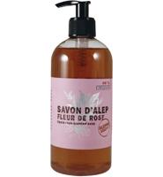 Aleppo Soap Co. Fleur de Rose Liquid Rose Scented Soap Gel 500ml - thumbnail