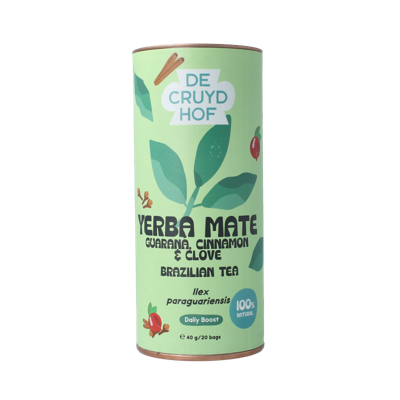 Thee yerba mate / guaranacinnamon / clove 20 Stuks