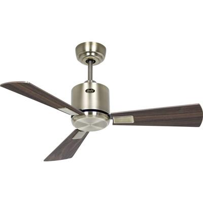 CasaFan ECO NEO III 92 MA-NB/KI WiFi Flügel Nussbaum/Kirsche Plafondventilator 12 W (Ø x h) 92 cm x 360 mm Antiek-messing Met afstandsbediening, Timer, Met CasaFan ECO NEO III 92 MA-NB/KI WiFi Flügel Nussbaum/Kirsche Plafondventilator 12 W (Ø x h) 92 cm x 360 mm Antiek-messing Met afstandsbediening, Timer, Met