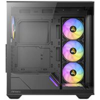 Antec C3 ARGB Midi-tower PC-behuizing Zwart Zijvenster - thumbnail