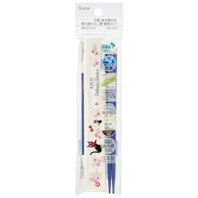 Kiki delivery's service Chopsticks with Box Jiji Flower garland 18 cm