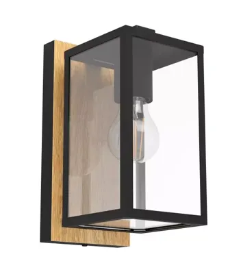 Eglo Budrone wandlamp 57cm zwart Eglo Budrone wandlamp 57cm zwart