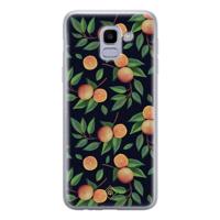 Samsung Galaxy J6 (2018) siliconen hoesje - Orange lemonade - thumbnail
