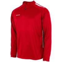 Stanno 408026 First Quarter Zip Top - Red-White - 2XL - thumbnail