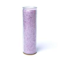 Fairtrade Lila Kaars van Palmpit Was uit Indonesië - thumbnail