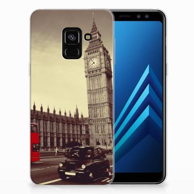 Samsung Galaxy A8 (2018) Siliconen Back Cover Londen Samsung Galaxy A8 (2018) Siliconen Back Cover Londen
