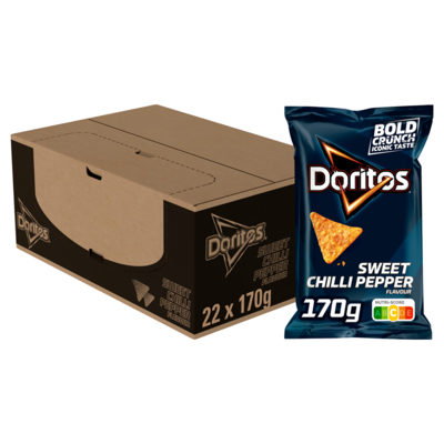 Doritos - Sweet Chili Pepper Flavour - 22x 170g
