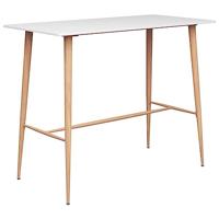 Bartafel 120x60x105 cm wit - thumbnail