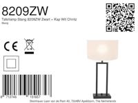 Steinhauer Stijlvolle schemerlampStanger - 8209ZW - thumbnail