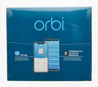 Netgear orbi wifi 6-systeem (rbk852) ax6000 mesh router (wit/zilver, 1x router (rbr850), 1x satelliet (rbs850), dekking tot 350 m²) - thumbnail