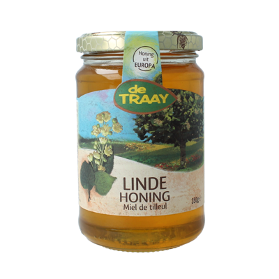 Traay Linde honing creme 350 Gram