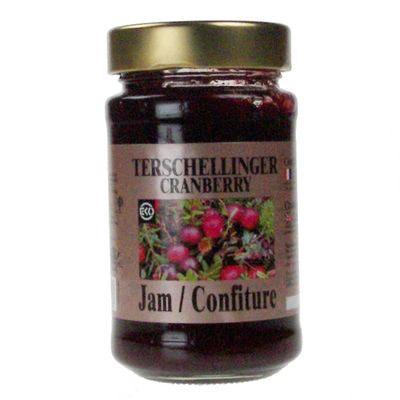 Terschellinger Cranberry jam broodbeleg eko bio (250 gr)