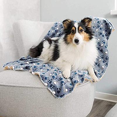 Huisdierendeken Trixie Tammy Blauw Beige Polyester 150 × 100 CM - thumbnail