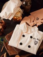 Aanpasbaar kokstenue meerkleurig - thumbnail