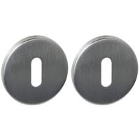 Intersteel Sleutelrozetten verdekt ø52x6mm RVS - thumbnail