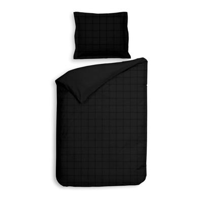 Heckett & Lane Heckett & Lane Diamante Dekbedovertrek 140x200x220 Moonless Black
