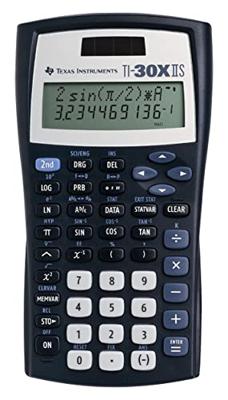 Texas Instruments TI-30XIIS-FC Rekenmachine Zwart