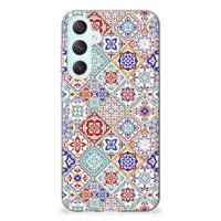 Samsung Galaxy S23 FE | TPU | Siliconen hoesje | Tiles Color - thumbnail