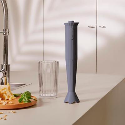 Alessi Plissé Staafmixer grijs