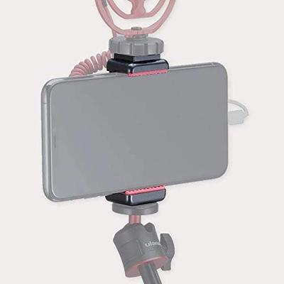 Ulanzi ST-07 universele telefoonhouder met cold shoe mount zwart