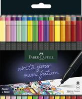 Faber Castell Fineliner Grip 0,4mm - etui 30 stuks - thumbnail