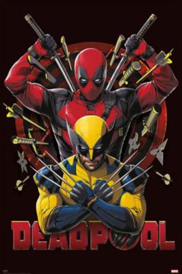 Poster Marvel - Deadpool - Wolverine 2 61x91,5cm Poster Marvel - Deadpool - Wolverine 2 61x91,5cm