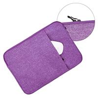 Lunso - Stijlvolle zachte neopreen sleeve hoes 13 inch - Paars - thumbnail