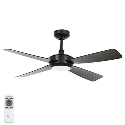 Lucci AIR Slipstream Plafondventilator 22 W (Ø x h) 107 cm x 33 cm Zwart Met afstandsbediening Lucci AIR Slipstream Plafondventilator 22 W (Ø x h) 107 cm x 33 cm Zwart Met afstandsbediening