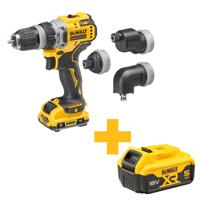 DeWALT DCD703L2T Multi-head accu schroefboormachine 12V XR 3.0Ah in TSTAK - thumbnail