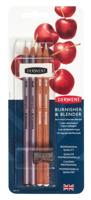 Derwent Blender en Burnisher met gum en slijper, set van 4 - thumbnail
