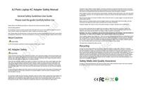 Dell Laptop AC Adapter 90W 450-19041 - thumbnail