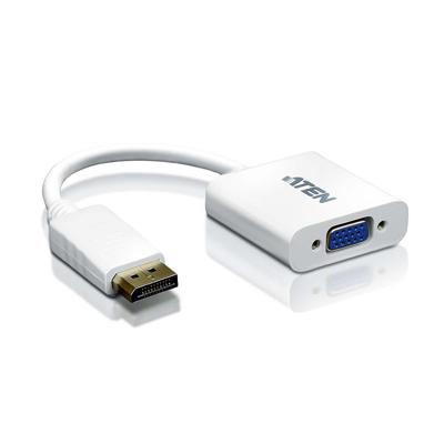 ATEN VC925-AT DisplayPort / VGA Adapter [1x DisplayPort stekker - 1x VGA-bus] Wit 10.00 cm
