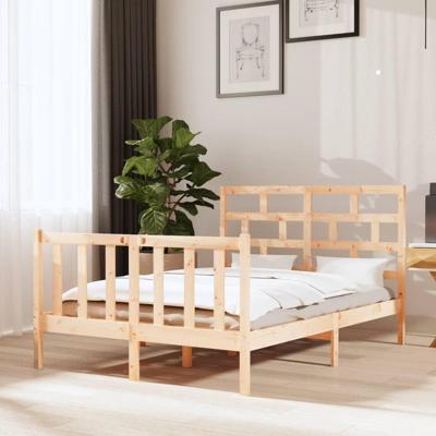 Bedframe massief grenenhout 140x190 cm Bedframe massief grenenhout 140x190 cm