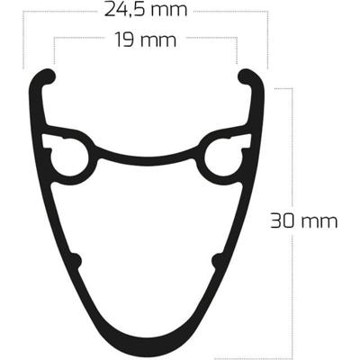 Roland achterwiel 28 ryde dutch19 shimano m5100 zw spk