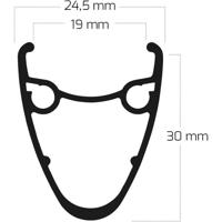 Roland achterwiel 28 ryde dutch19 shimano m5100 zw spk - thumbnail