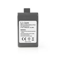 Nedis Stofzuigeraccu | Li-Ion | 21.6 V DC | 2000 mAh | 43.2 Wh | 1 stuks - V2AHDY21V602 V2AHDY21V602 - thumbnail