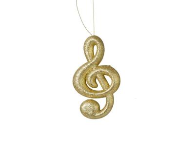 Kerstornament Muzieknoot Assorti 1st