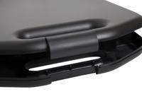 Klembordkoffer MAULbreed A4 staand met opbergvak large topopening PP zwart - thumbnail