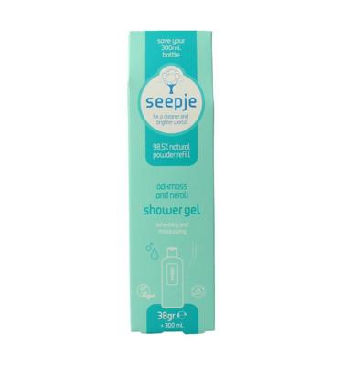 Seepje Showergel oakmoss and neroli navulling 38 Gram