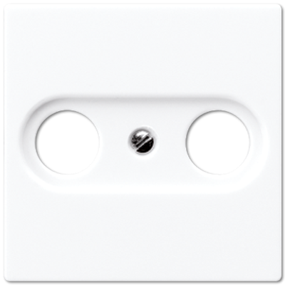 Cai inzetplaat Jung AS500 creme A561PLTV